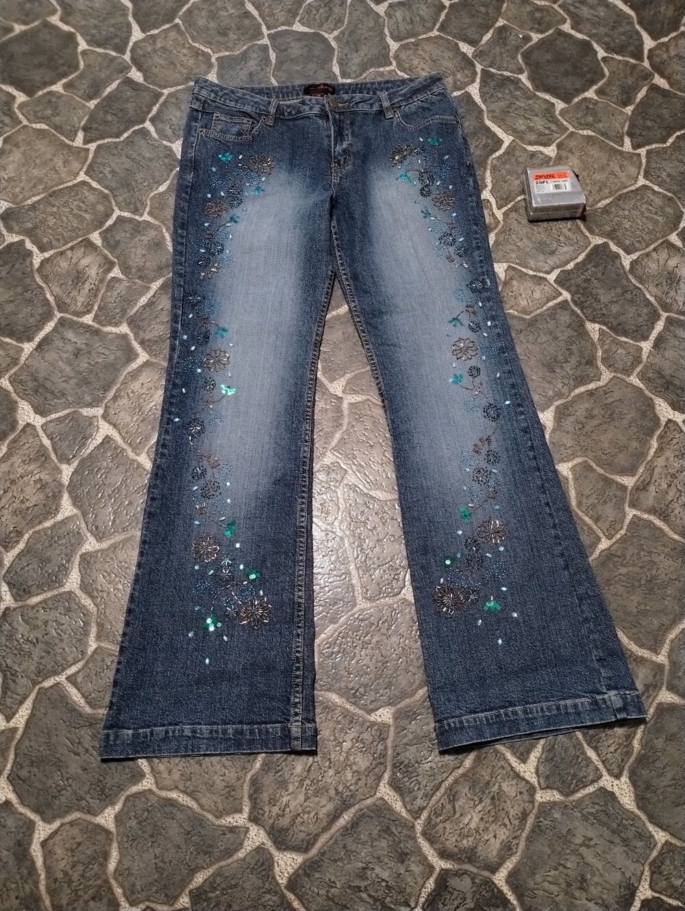 Willi Smith Sequin Embellished jeans
